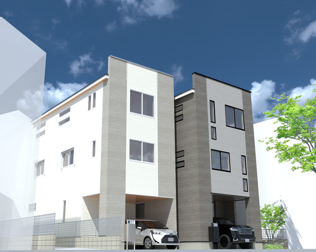 第1神戸市 灘区下河原4丁目　2区画